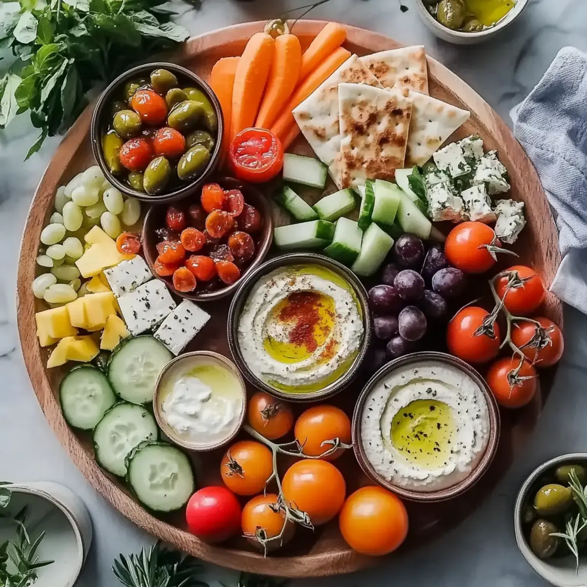 Mediterranean Mezze Platter