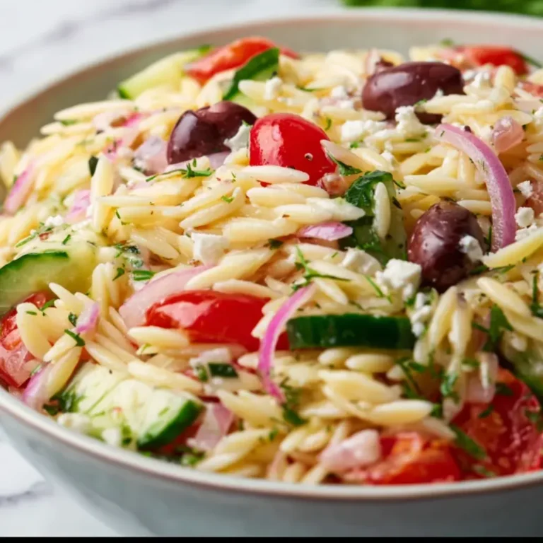 Mediterranean Orzo Pasta Salad