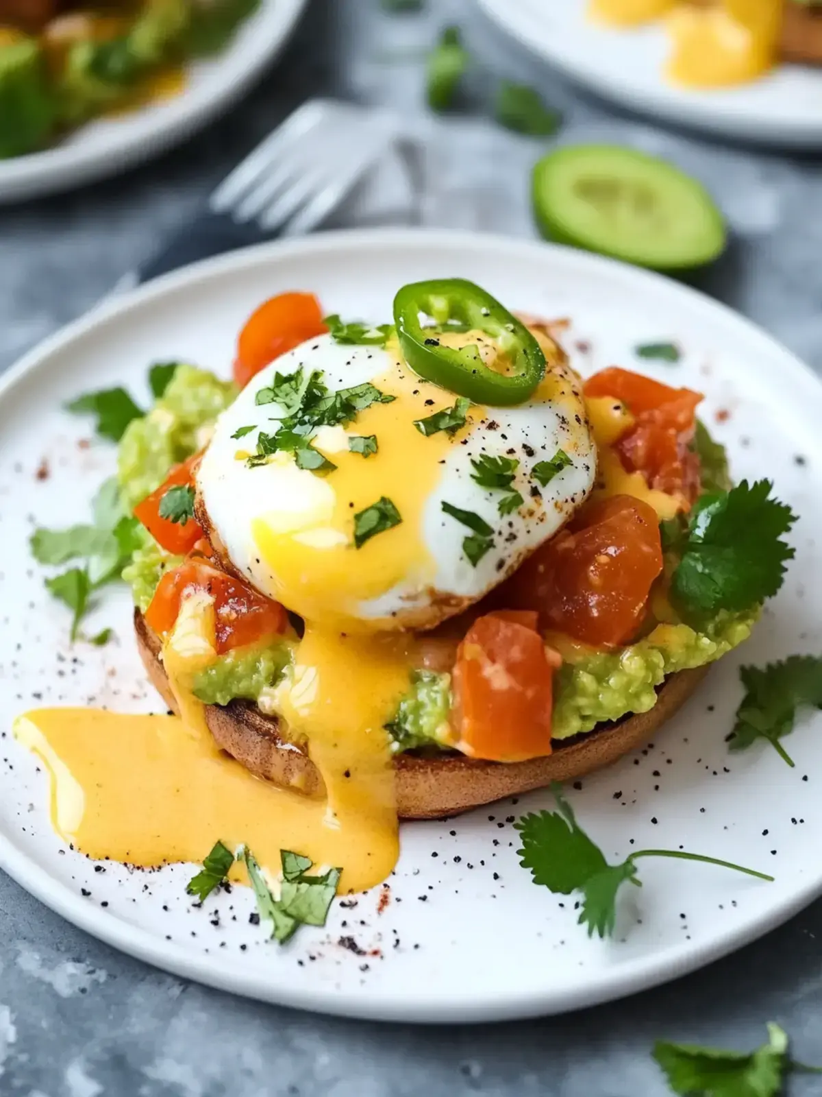 Mexican Eggs Benedict