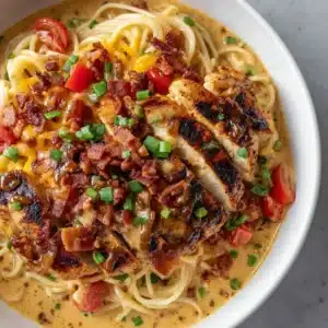 Monterey Chicken Spaghetti