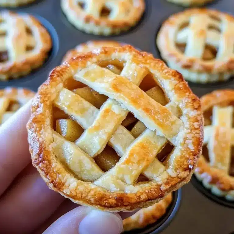 Muffin Tin Mini Apple Pies
