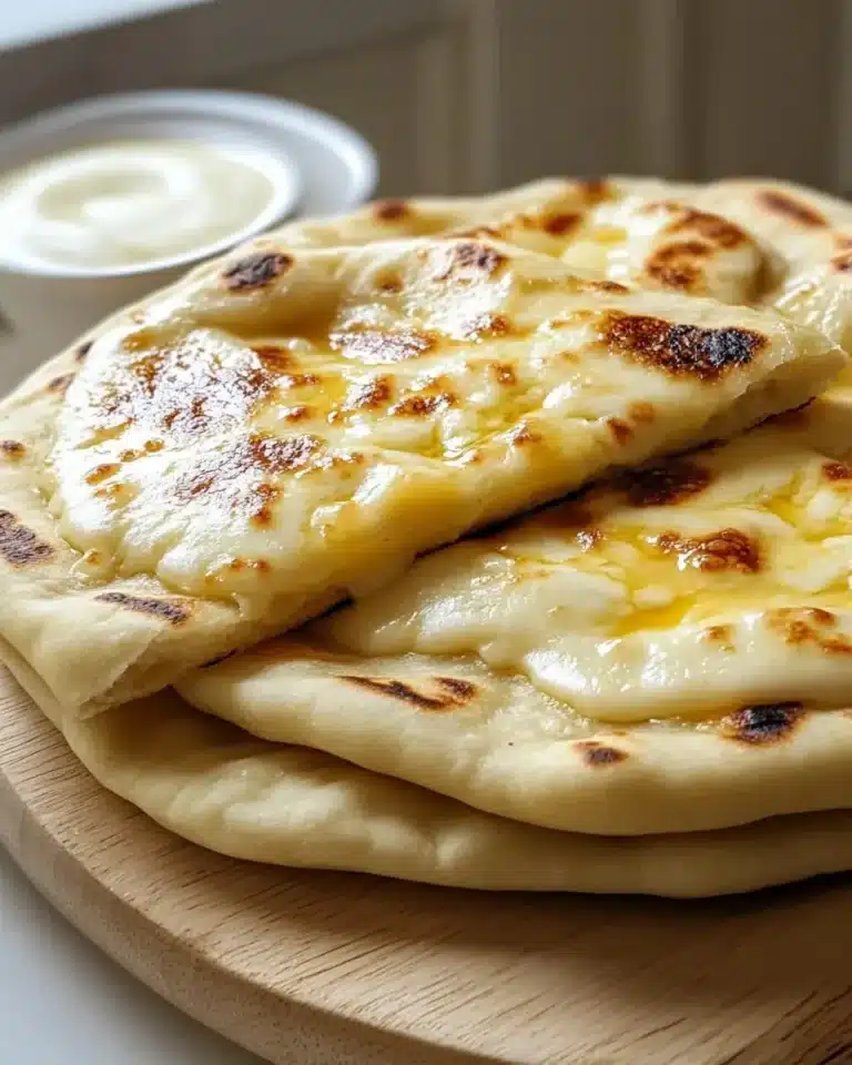 Naans Moelleux au Fromage