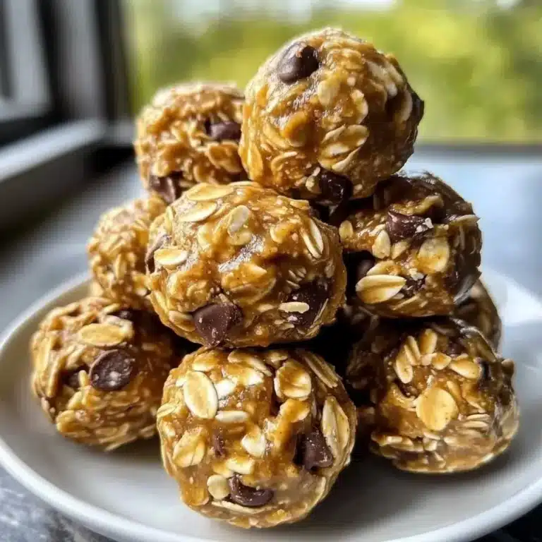 Irresistible No-Bake Peanut Butter Energy Bites