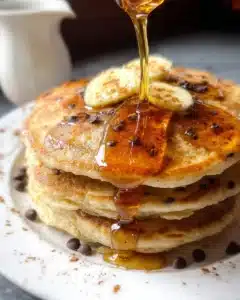Oatmeal Cottage Cheese Pancakes