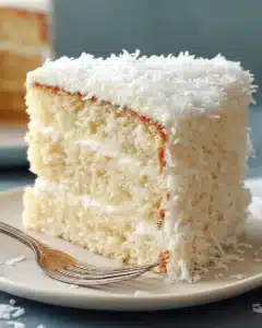 Old Fashioned Coconut Cake