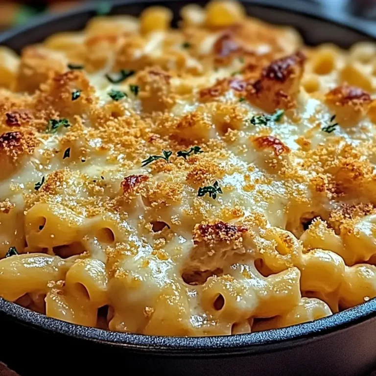 One-Pot Chicken Parmesan Mac & Cheese