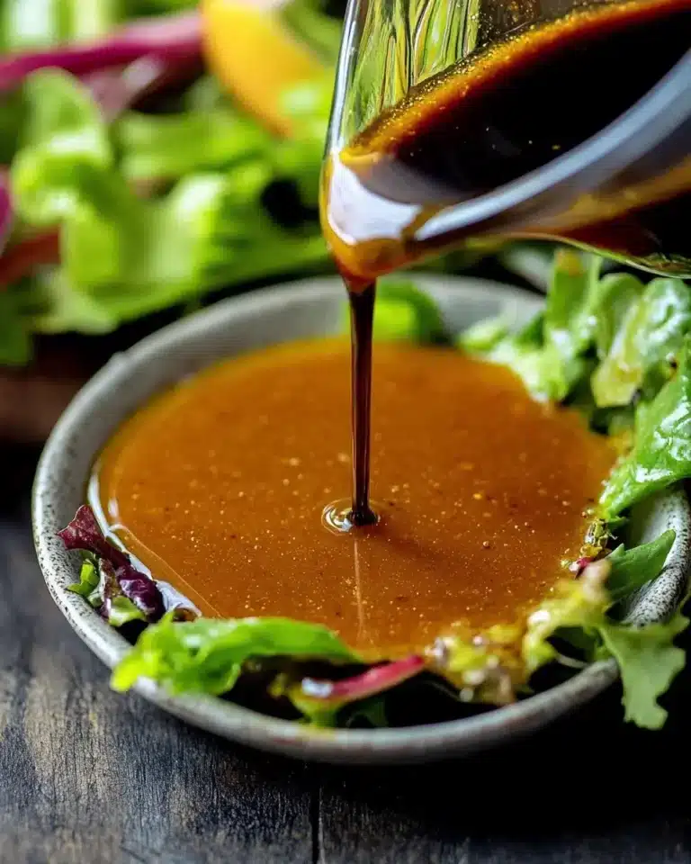 Orange Balsamic Vinaigrette: The Ultimate Fresh Dressing