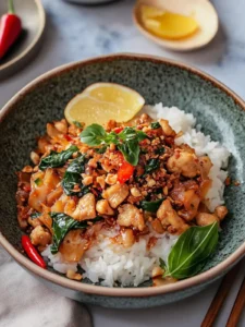 Savory Pad Kra Pao: Easy Thai Dinner You’ll Love