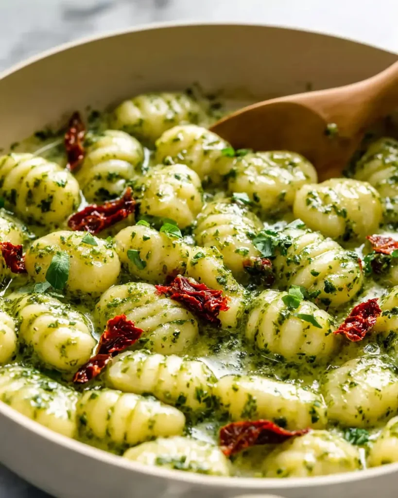 Parmesan Pesto Fettuccine