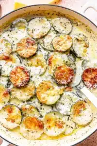 Vegetarian Parmesan Zucchini