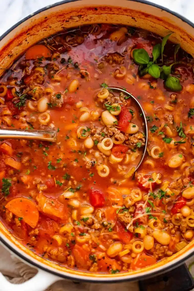 Pasta Fagioli Soup Recipe