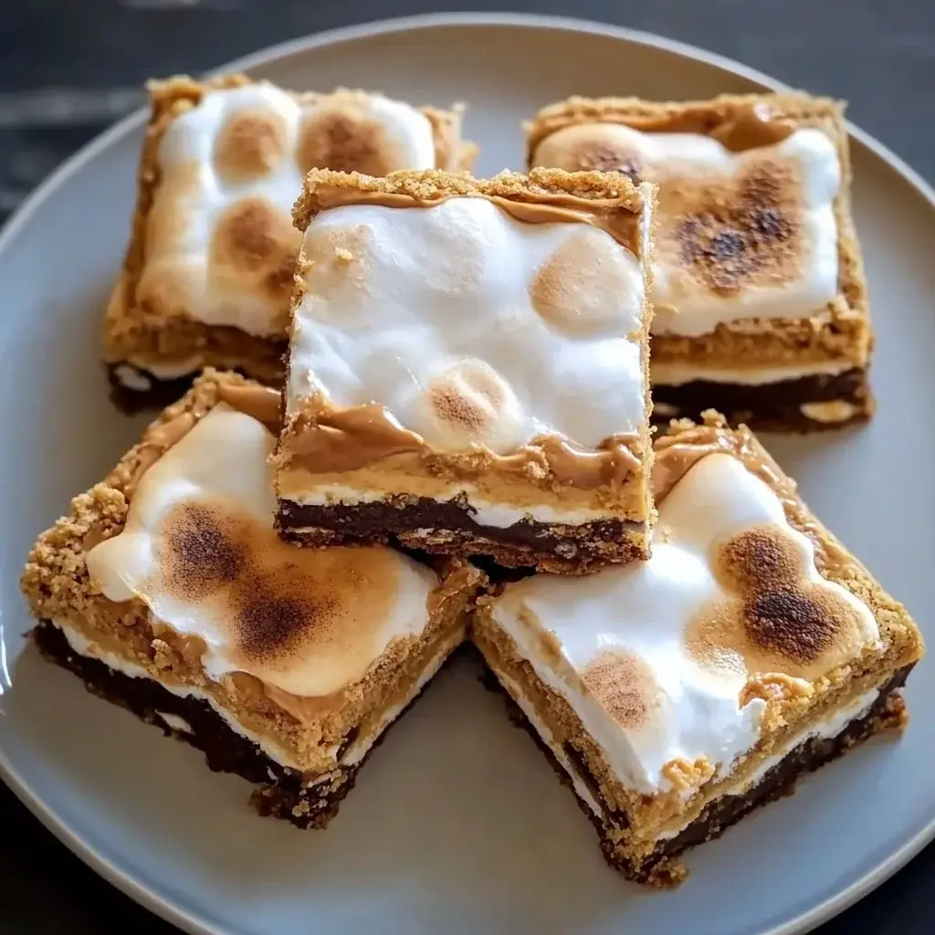 Peanut Butter Smores Bars