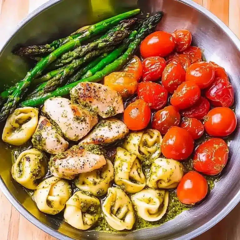 Ultimate Pesto Chicken Tortellini and Veggies for a Delicious Dinner