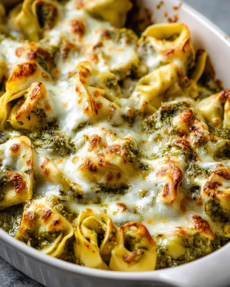 Pesto Tortellini Bake