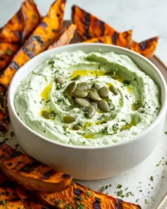 Pesto Yogurt Dip