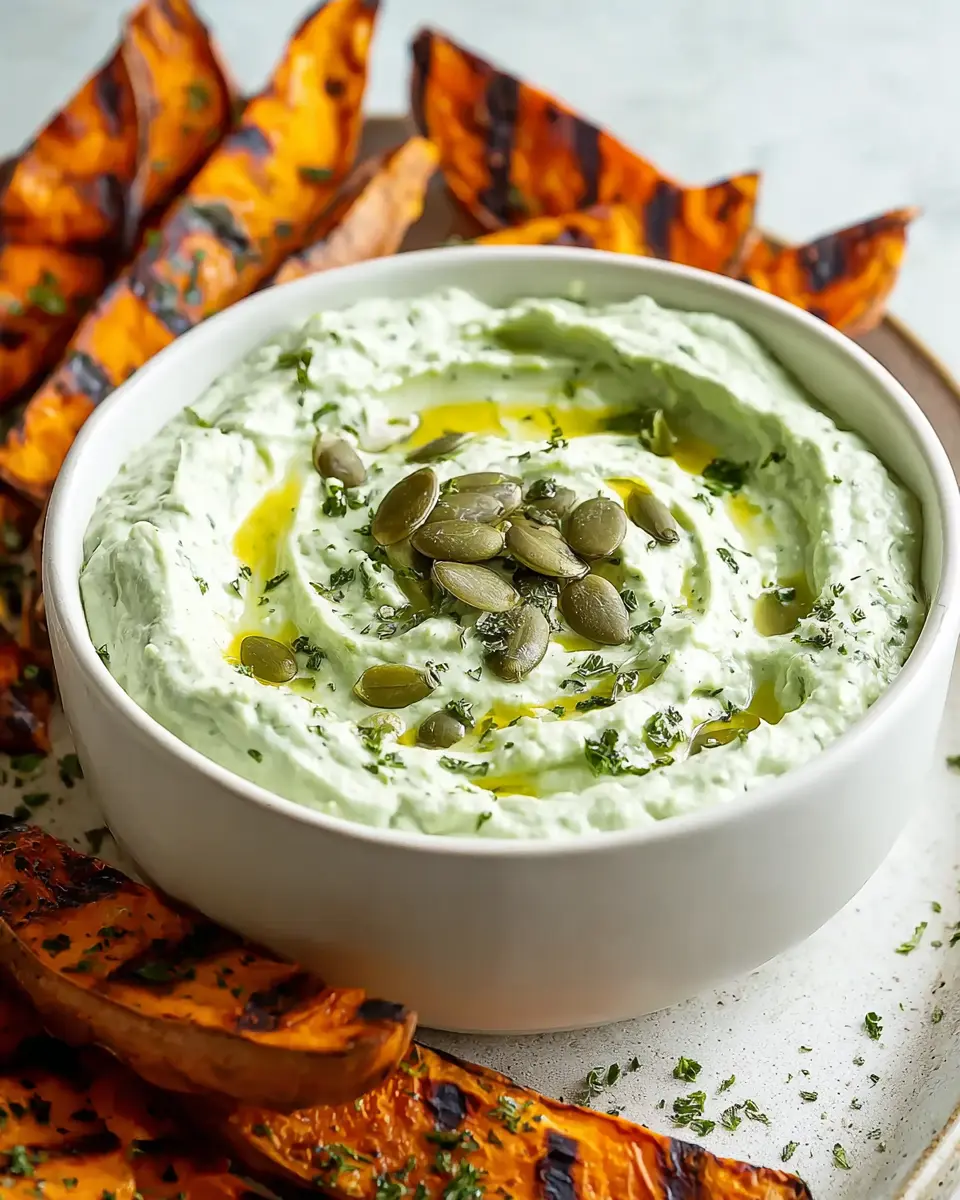 Pesto Yogurt Dip