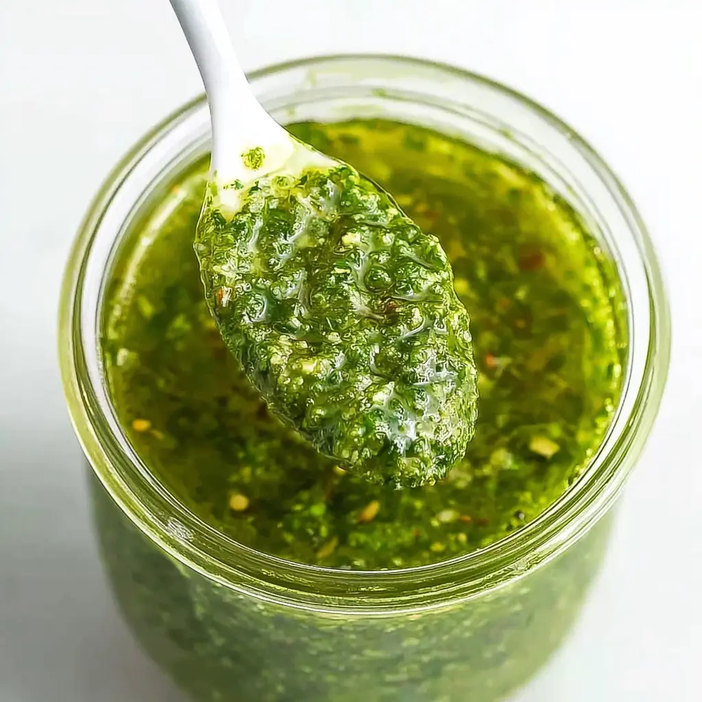 Pesto in a Blender