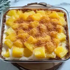 Pineapple Coconut Dump Cake
