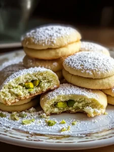 Pistachio Cream Cookies