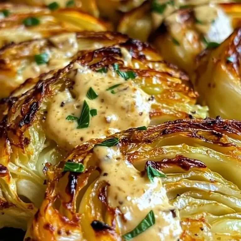 Roasted Cabbage Wedges with Onion Dijon Sauce: An Incredible 7-Step Recipe for Your Easter Feast