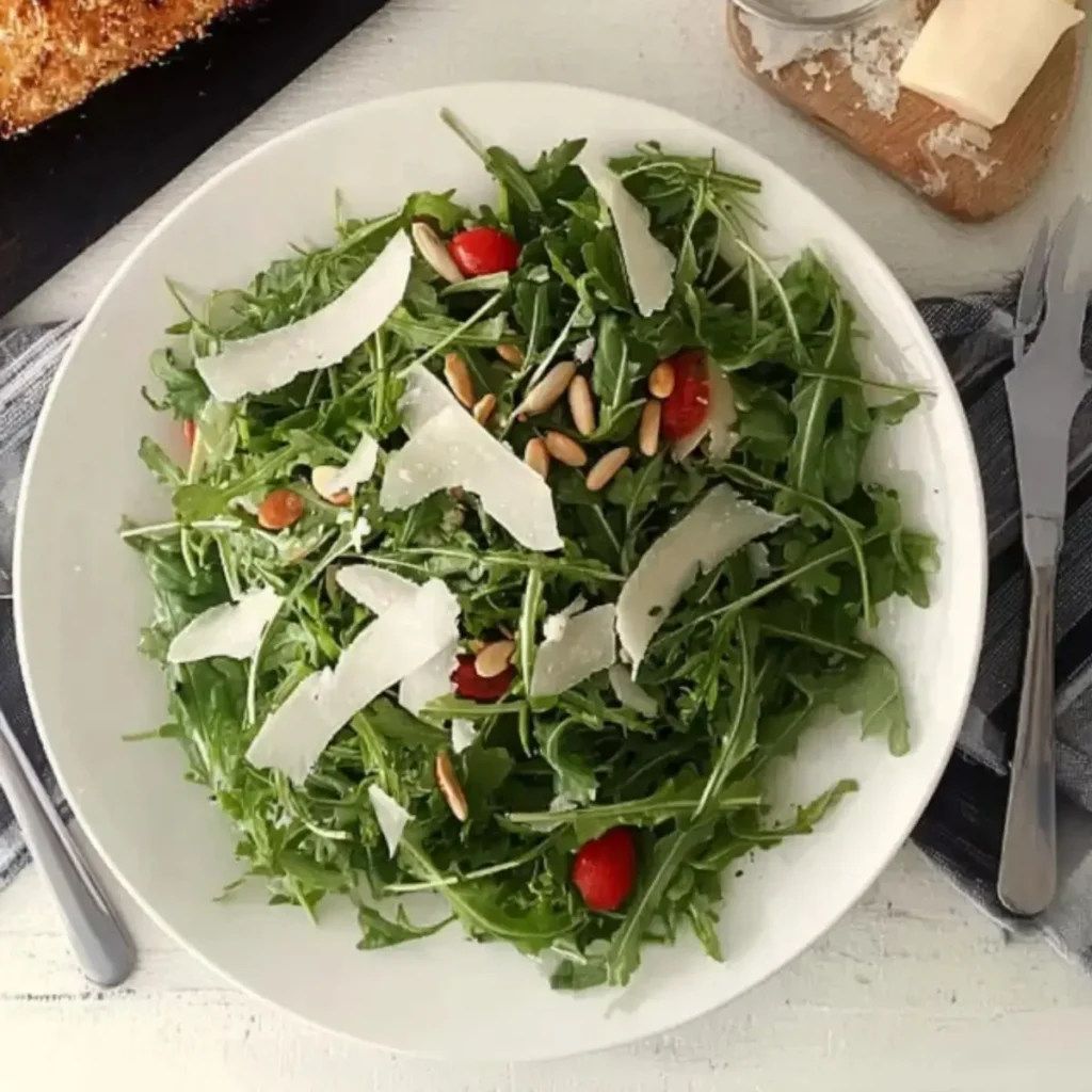 Rucola mit Parmesan