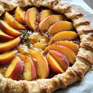 Rustic Peach Galette