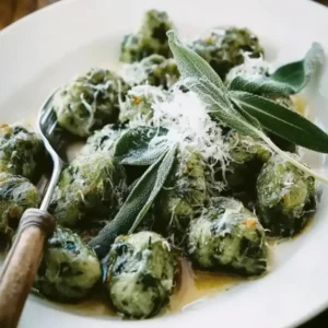 Sage Gnocchi with Parmesan