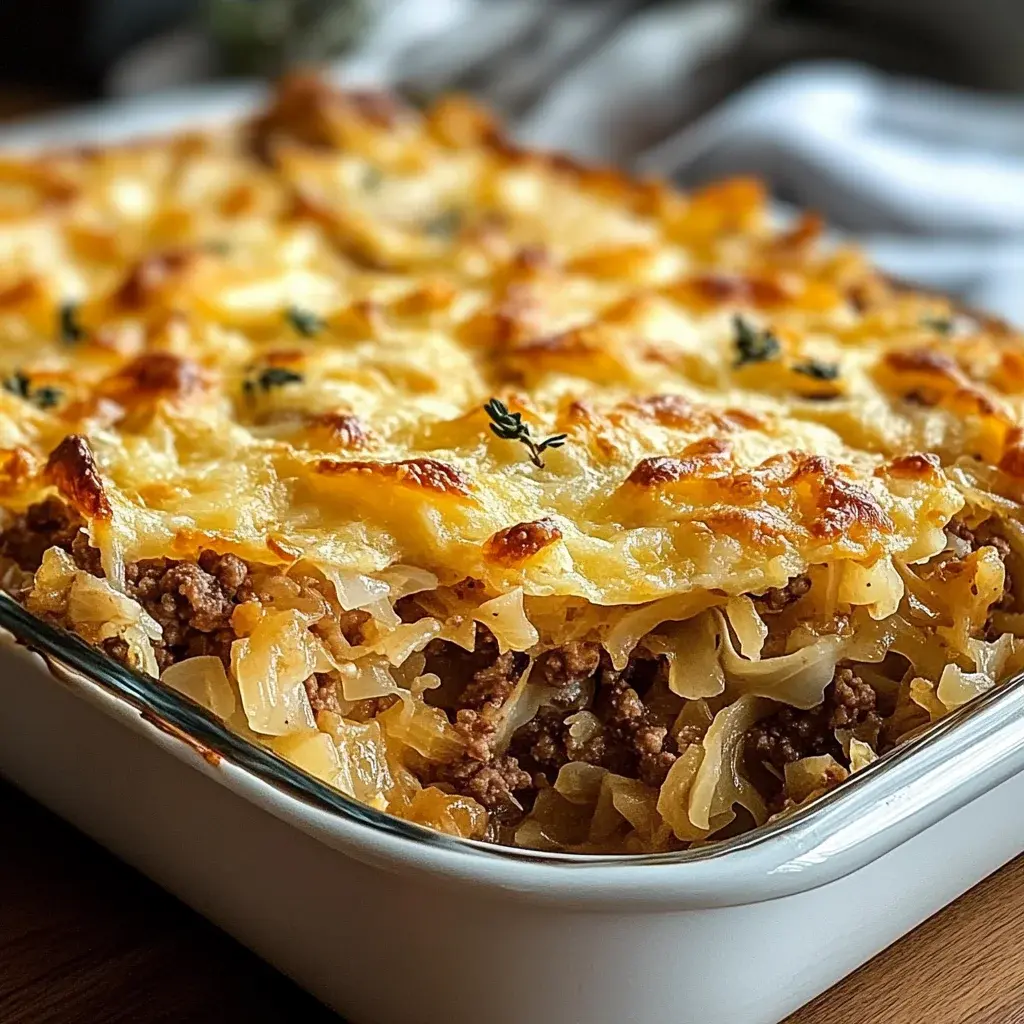 Savory Sauerkraut Casserole