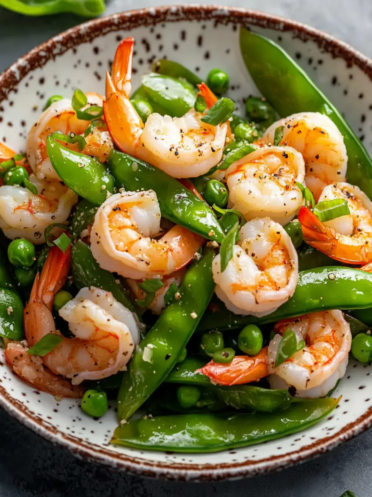 Shrimp and Snow Peas