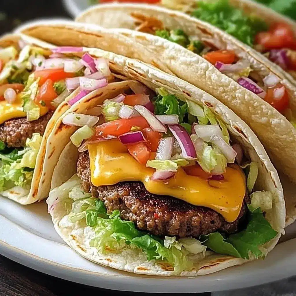 Smash Burger Tacos