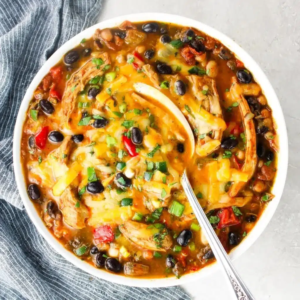 Smoky Chicken Chili