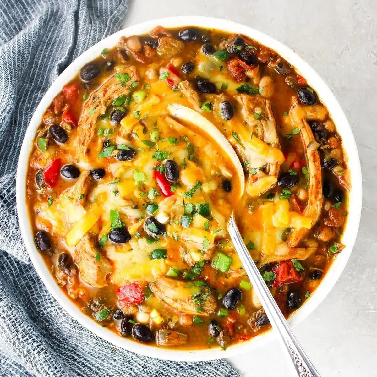 Smoky Chicken Chili