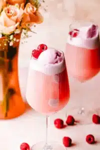 Sorbet Rosé Floats