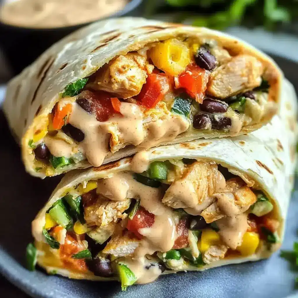 Southwest Chicken Wraps