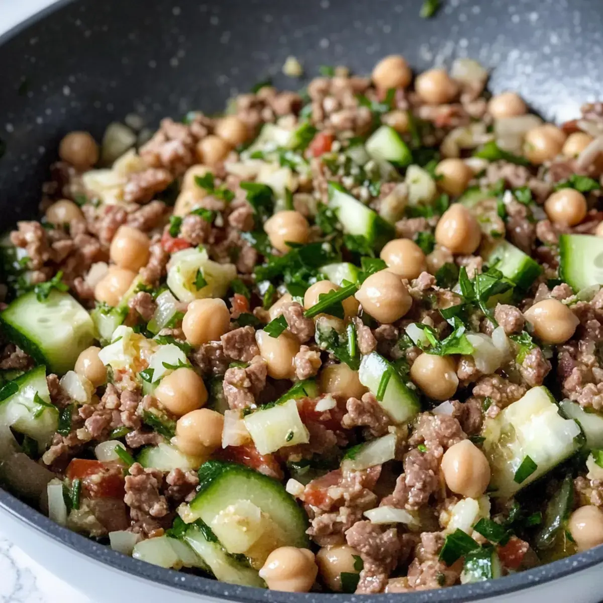 Spicy Mediterranean Lunch Bowls