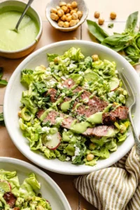 Steak Salad with Green Goddess Dressing