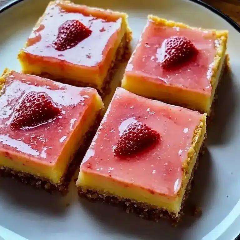 Strawberry Lemon Bars