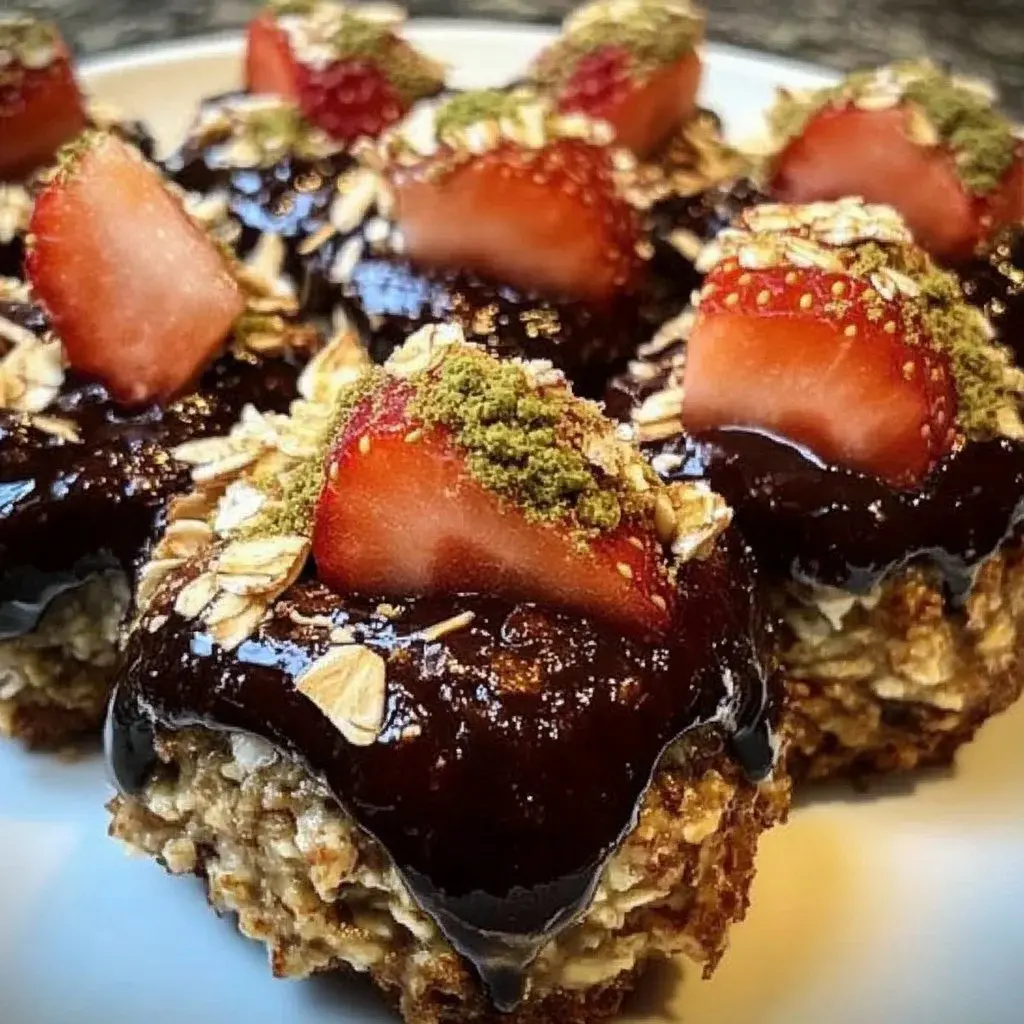 Strawberry Matcha Overnight Oats