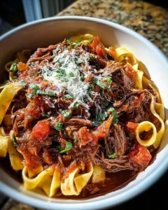 Sunday Slow Cooker Beef Ragu