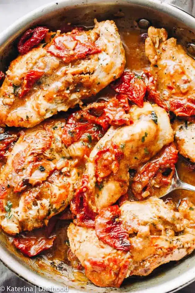 Sundried Tomato Sauce Chicken