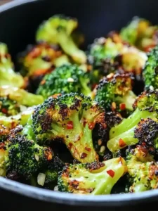 Sweet Chili Roasted Broccoli