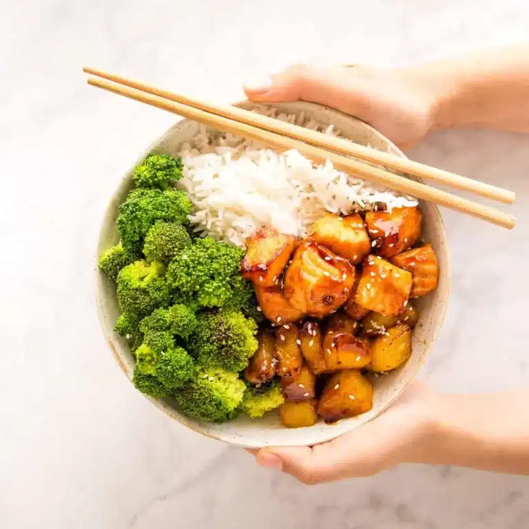 Teriyaki Salmon Bowls