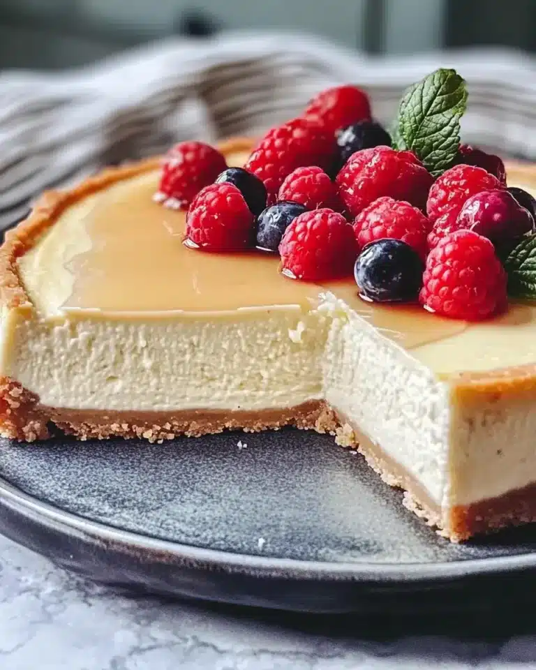 The Best Healthy Cheesecake Recipe