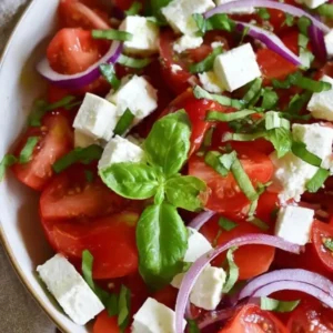 Fresh Tomato Feta Salad