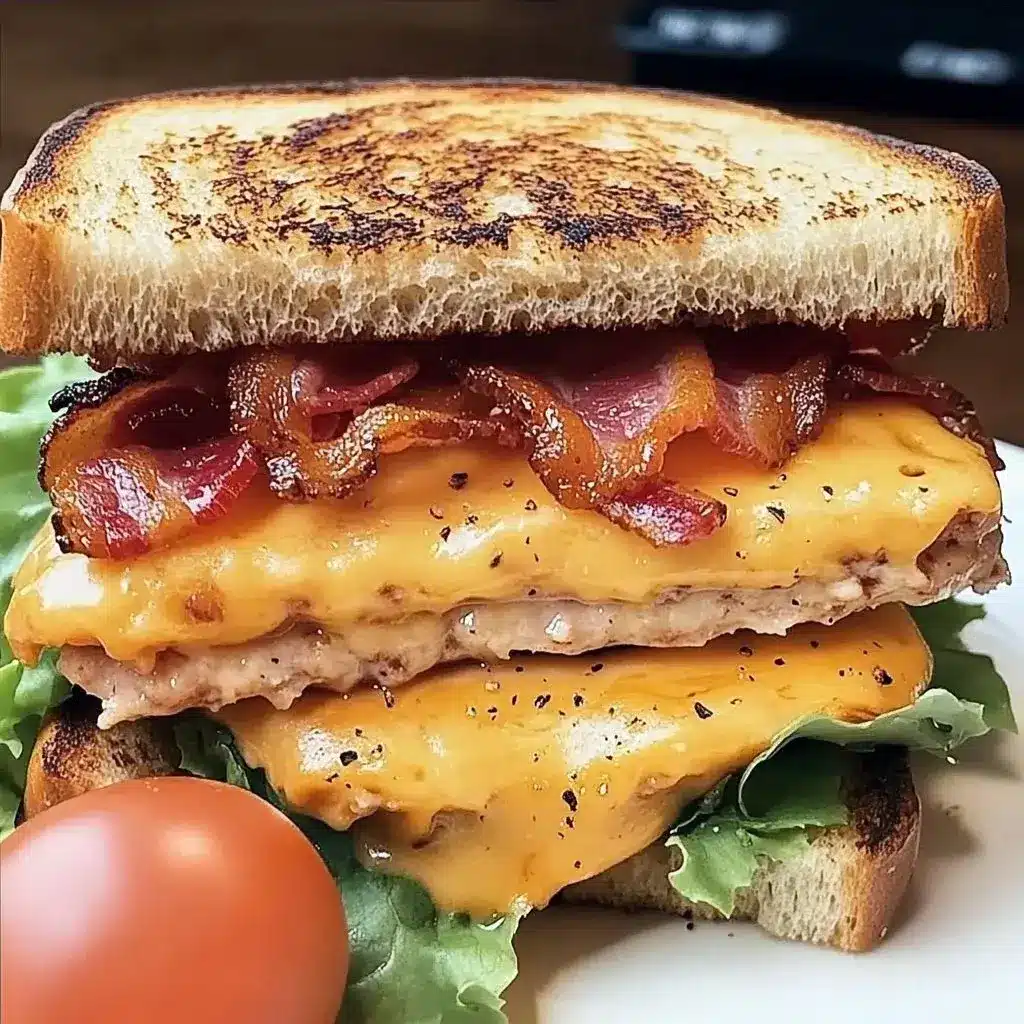 Turkey Bacon Melt Sandwich