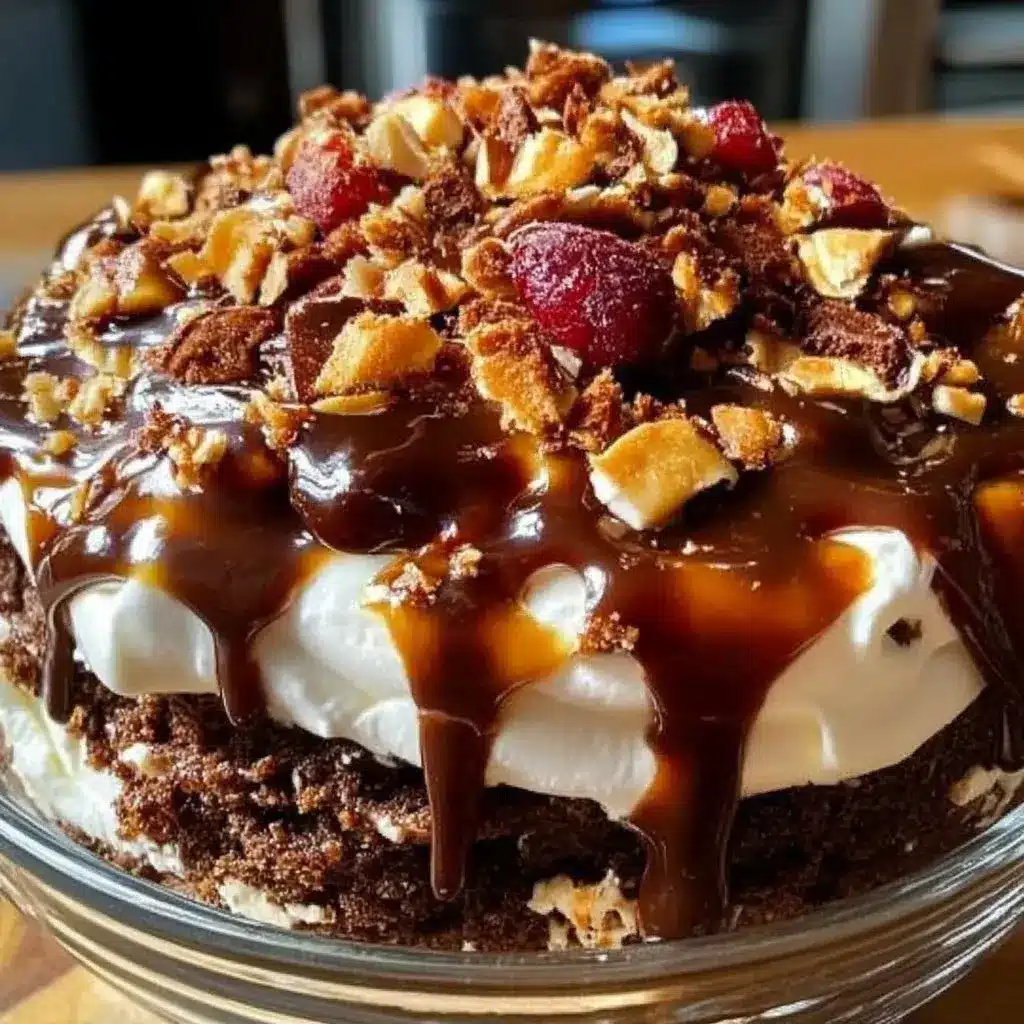 Irresistible Turtle Lush Dessert