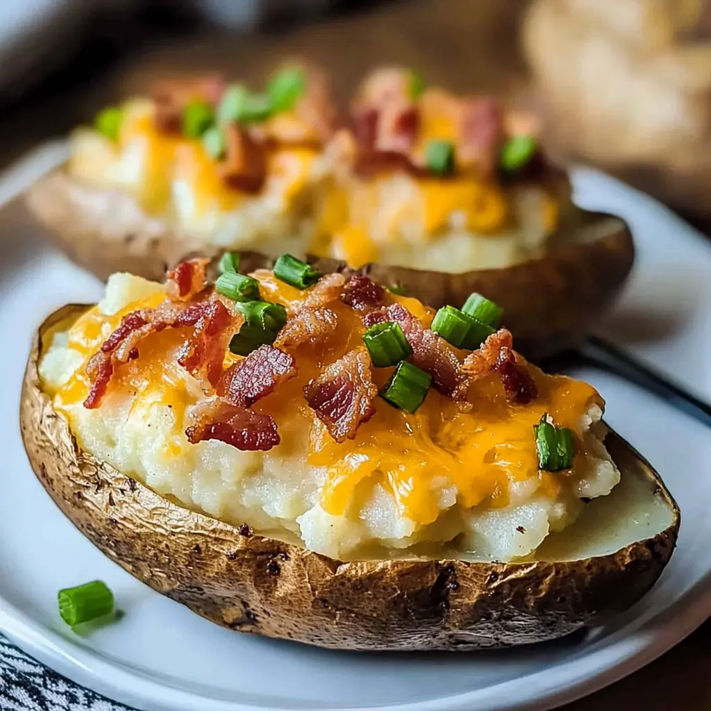 Twice baked potatoes recipe