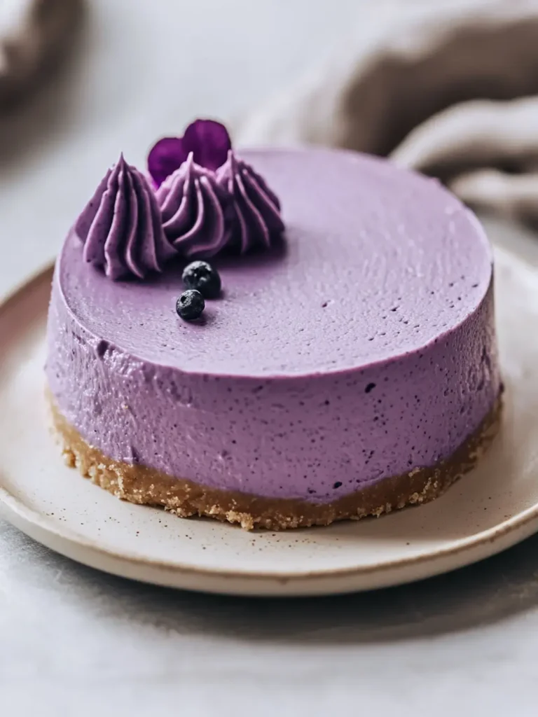 Ube Cheesecake