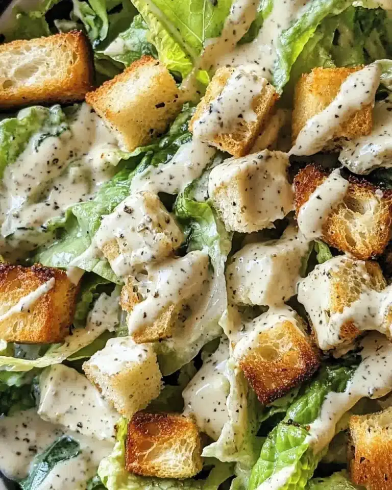 Vegetarian Caesar Dressing without Anchovies