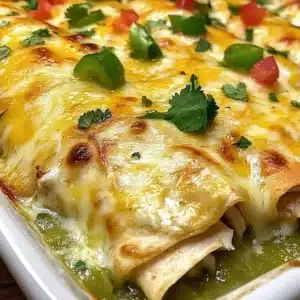 White Chicken Enchiladas